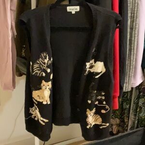 Amazing Cat Vest Size Large